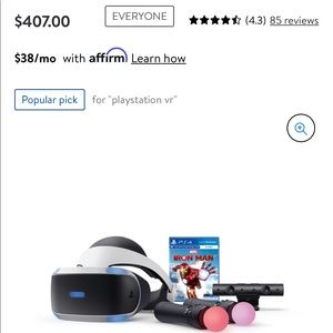PlayStation VR Marvels Iron Man Bundle